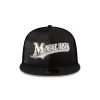 Just Caps Tri-Panel Miami Marlins 59FIFTY Fitted Hat sold by New Era