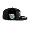 Just Caps Tri-Panel Miami Marlins 59FIFTY Fitted Hat sold by New Era