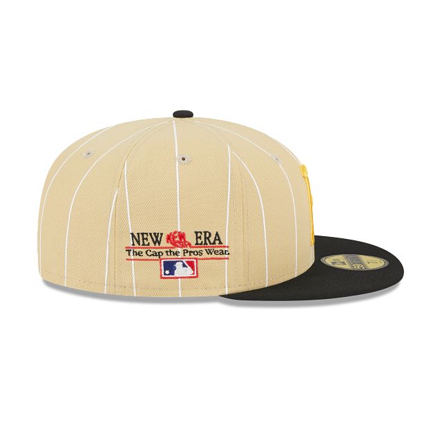 Pittsburgh Pirates Pinstripe 59FIFTY Fitted Hat sold by New Era product image thumbnail 4