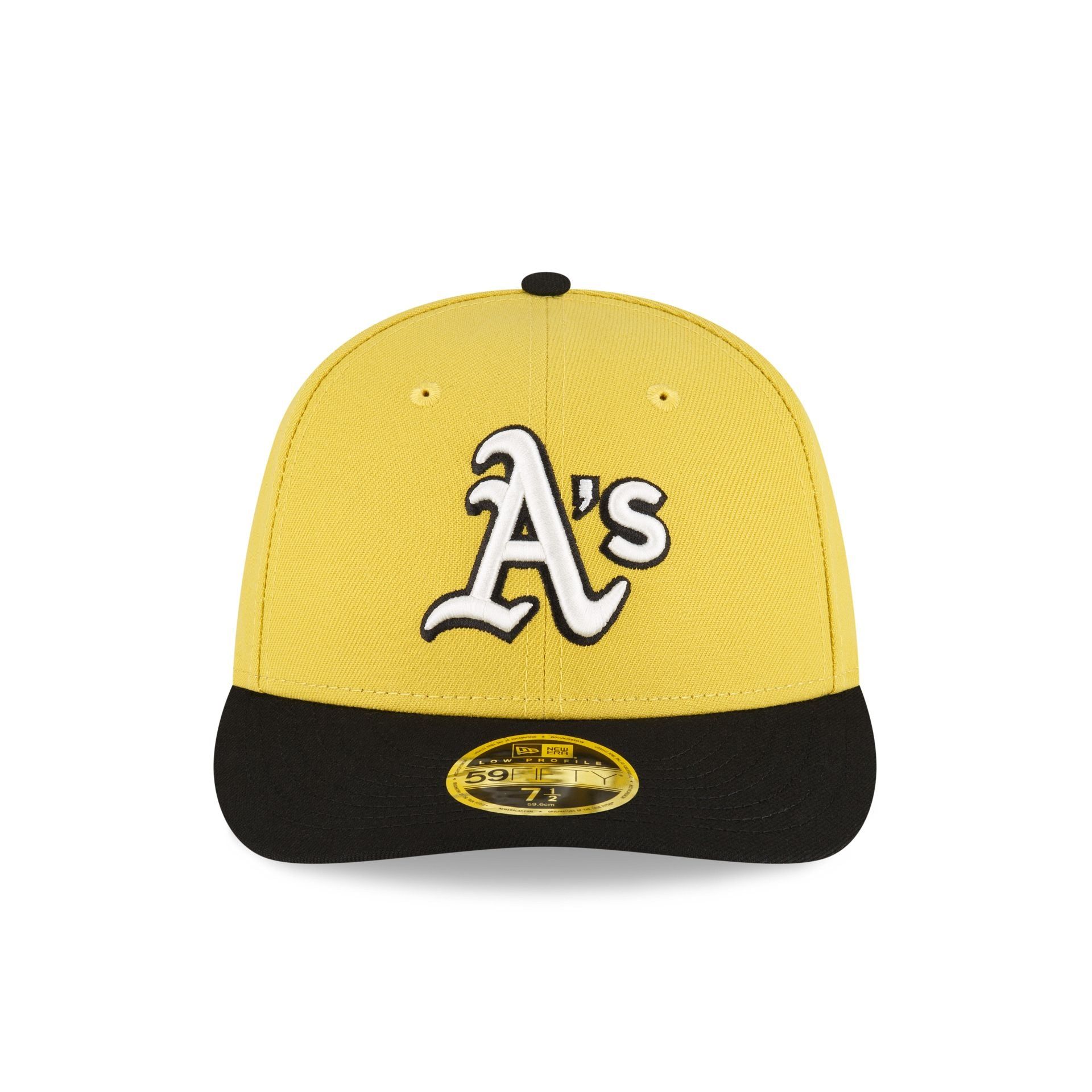 Oakland Athletics Chartreuse Crown Low Profile 59FIFTY Fitted Hat sold by New Era product image thumbnail 2