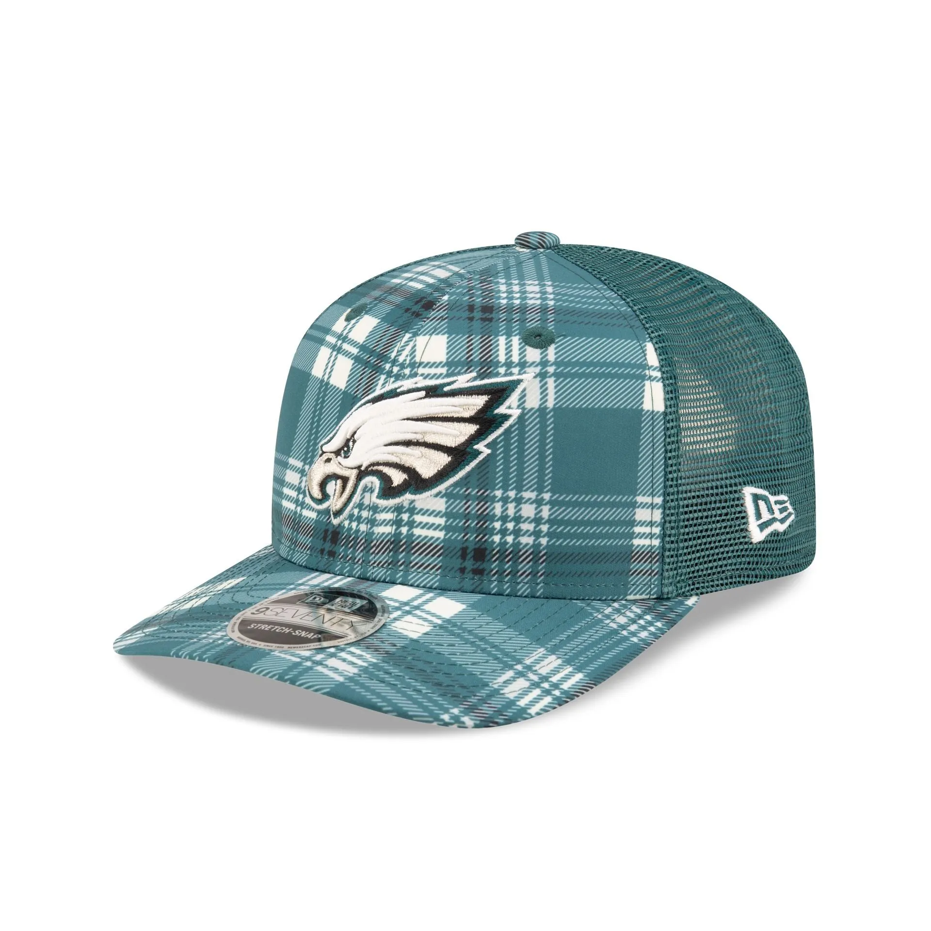 Philadelphia Eagles 2024 Sideline Statement 9SEVENTY Stretch-Snap Hat sold by New Era