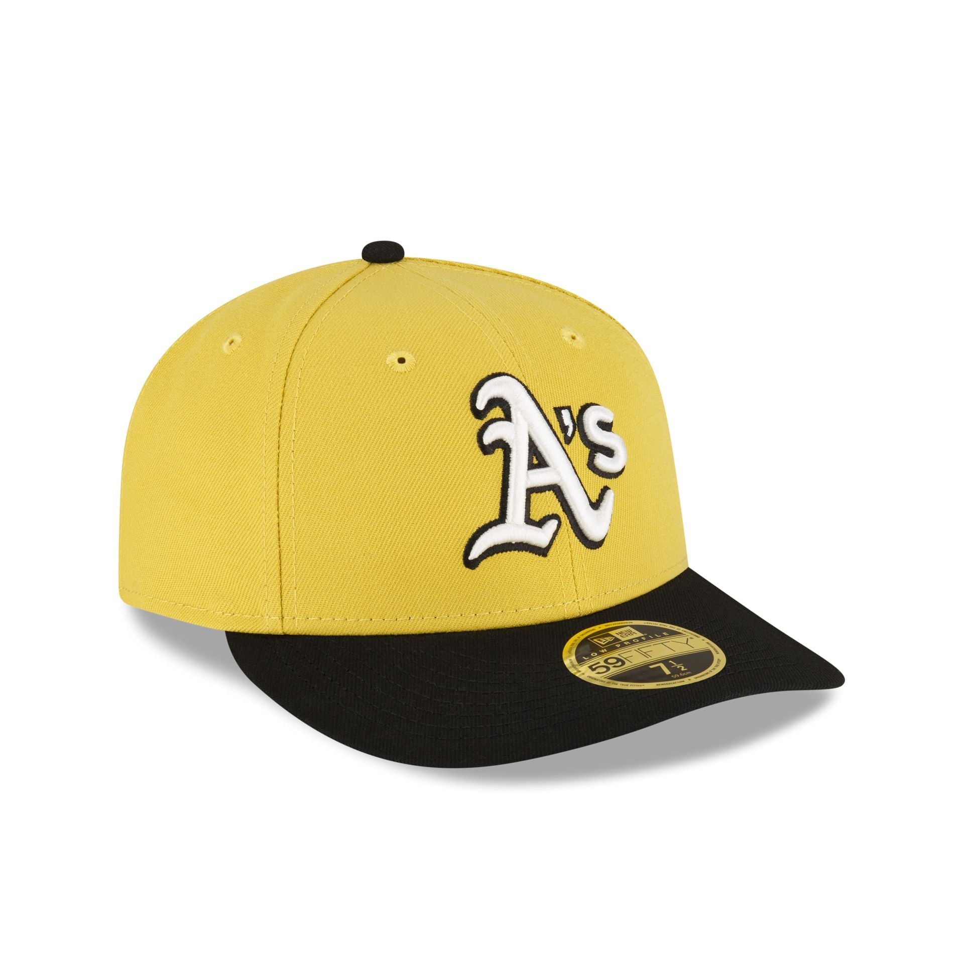 Oakland Athletics Chartreuse Crown Low Profile 59FIFTY Fitted Hat sold by New Era product image thumbnail 3
