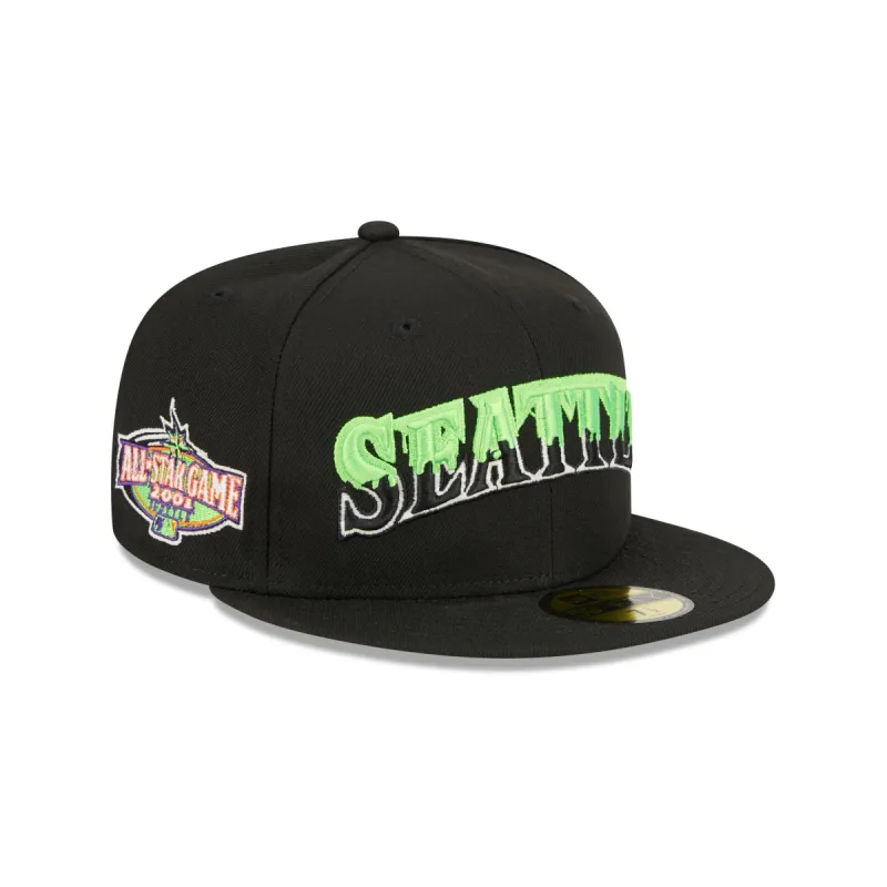 Seattle Mariners Slime Drip 59FIFTY Fitted Hat sold by New Era