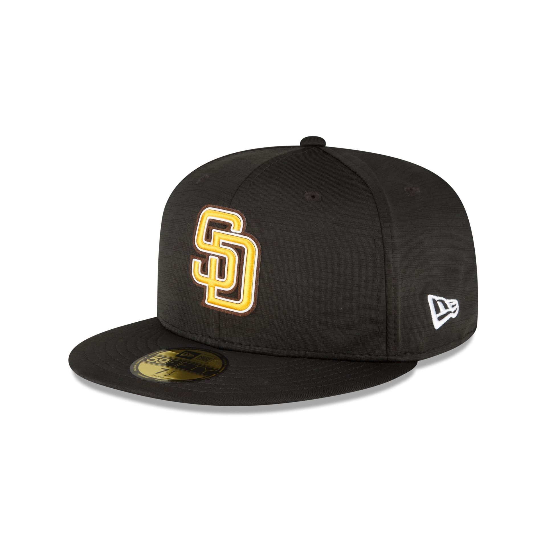 San Diego Padres 2023 Clubhouse Black 59FIFTY Fitted Hat sold by New Era