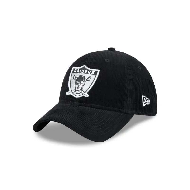 Las Vegas Raiders Corded 9TWENTY Adjustable Hat sold by New Era