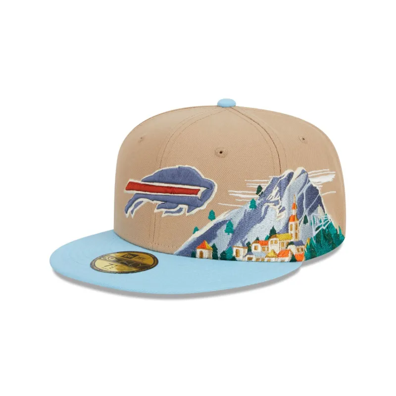 Buffalo Bills Snowcapped 59FIFTY Fitted Hat sold by New Era