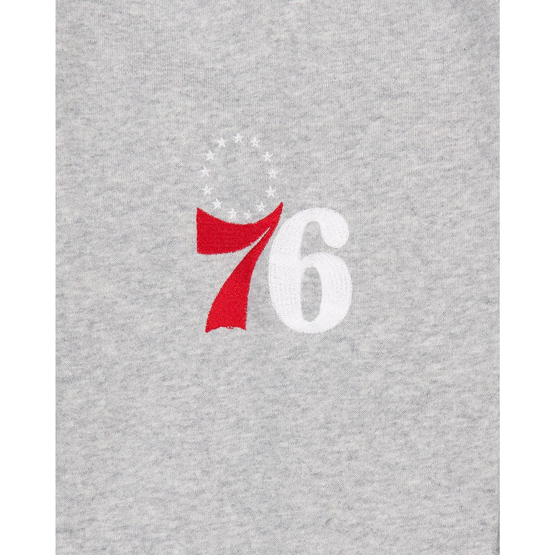Philadelphia 76ers Gray Logo Select Full-Zip Hoodie sold by New Era product image thumbnail 5