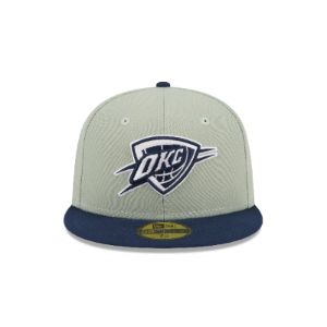 Oklahoma City Thunder Color Pack Green 59FIFTY Fitted Hat sold by New Era