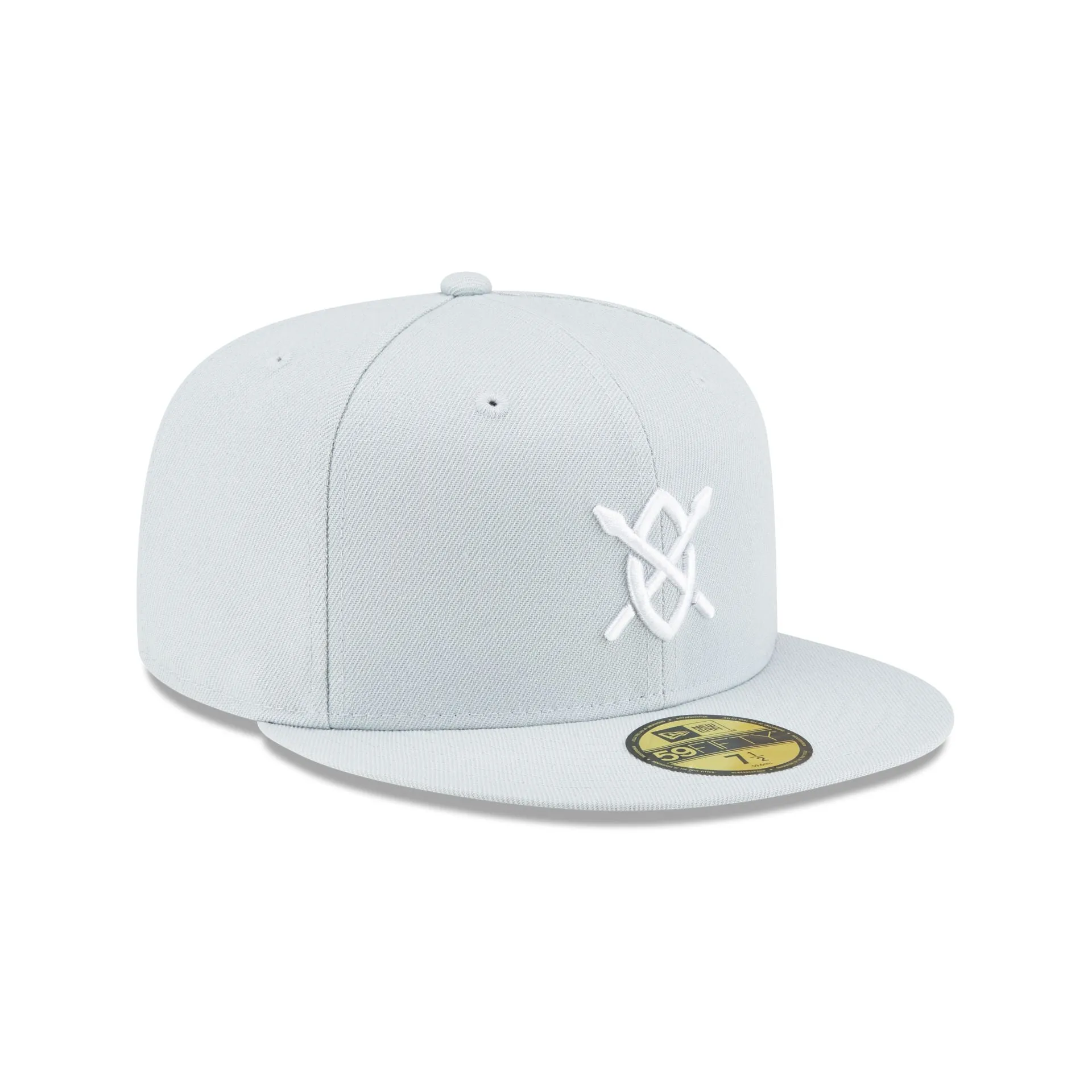 New Era X Daily Paper Gray 59FIFTY Fitted Hat sold by New Era product image thumbnail 3