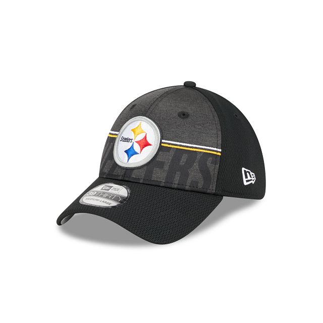 Pittsburgh Steelers 2023 Training 39THIRTY Stretch Fit Hat sold by New Era