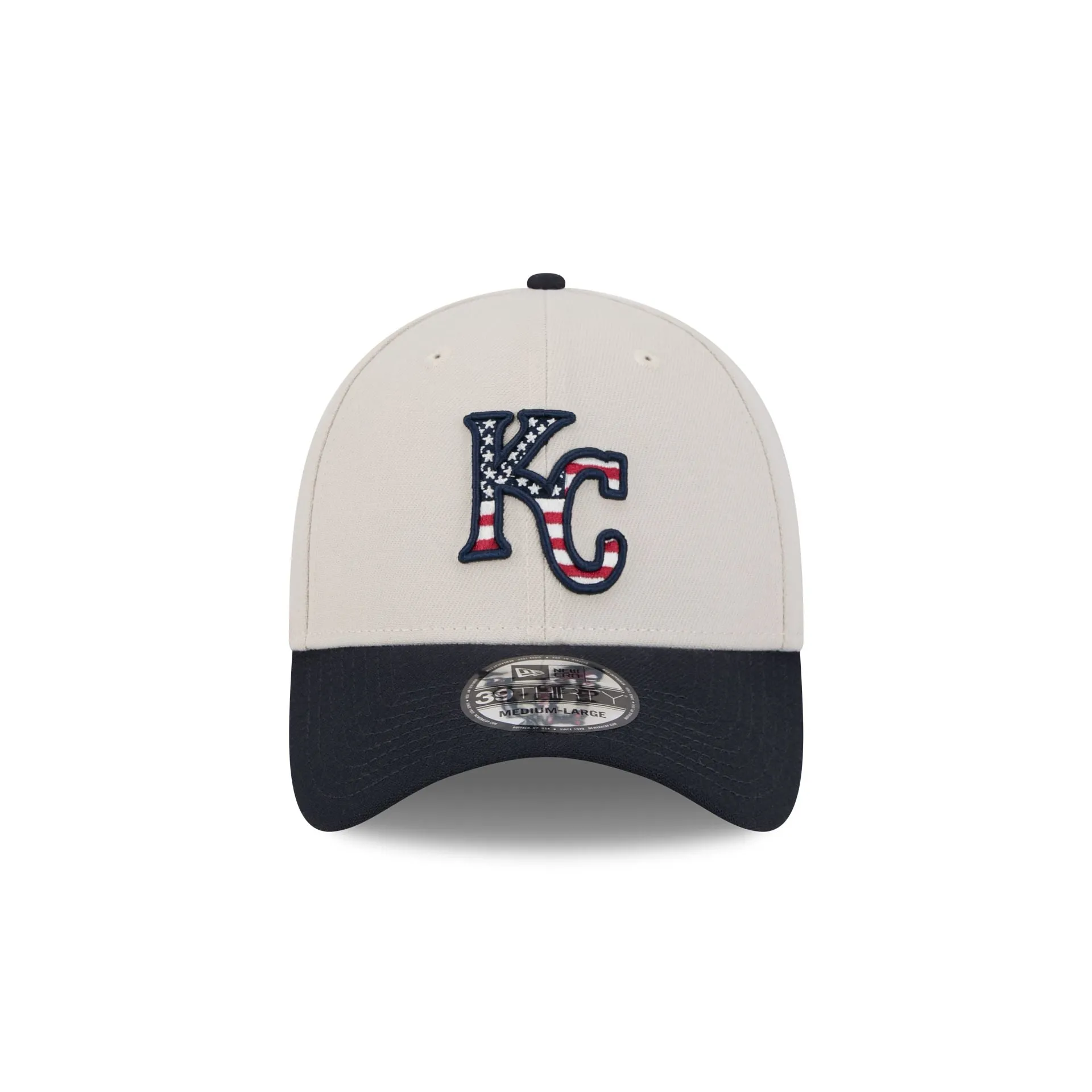 Kansas City Royals Independence Day 2024 39THIRTY Stretch Fit Hat sold by New Era product image thumbnail 2