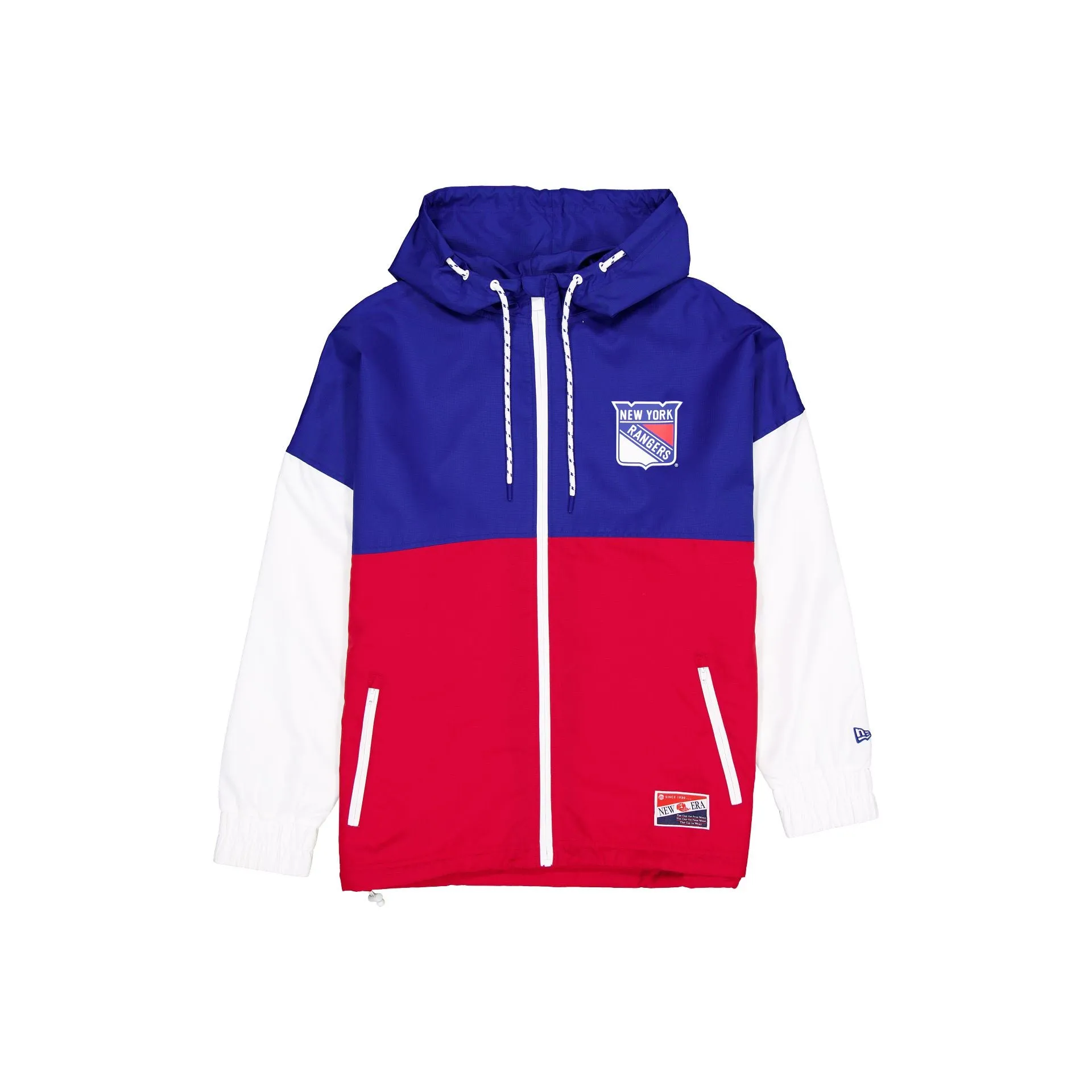 New York Rangers Throwback Windbreaker sold by New Era