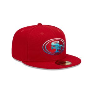 San Francisco 49ers Metallic Gradient 59FIFTY Fitted Hat sold by New Era