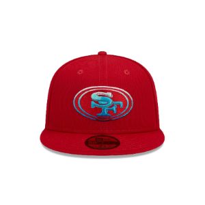 San Francisco 49ers Metallic Gradient 59FIFTY Fitted Hat sold by New Era
