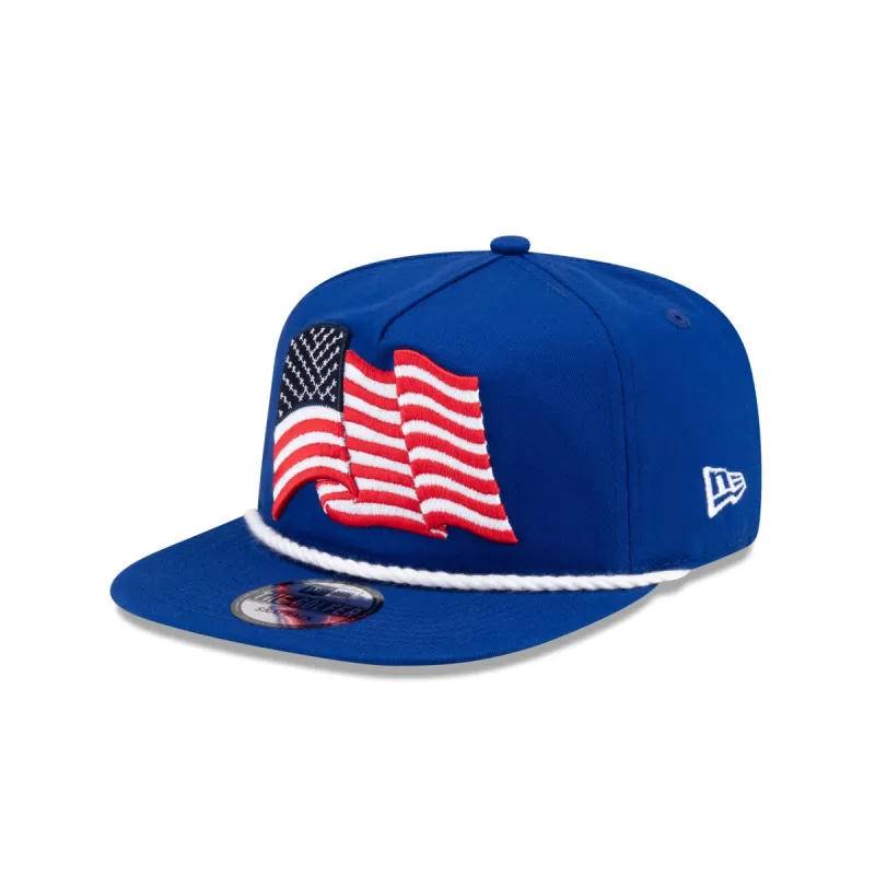 New Era Cap American Flag Blue Golfer Hat sold by New Era