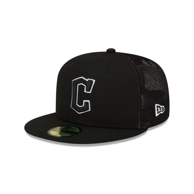 Cleveland Guardians 2023 Batting Practice Black 59FIFTY Fitted Hat sold by New Era