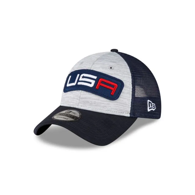 2023 Ryder Cup Team USA Gray 9TWENTY Adjustable Hat sold by New Era