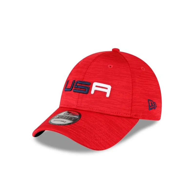 2023 Ryder Cup Team USA Red 9FORTY Adjustable Hat sold by New Era