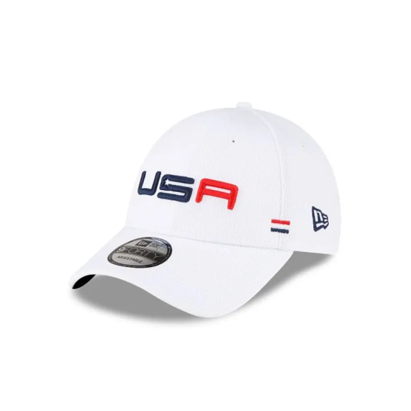 2023 Ryder Cup Team USA White 9FORTY Adjustable Hat sold by New Era
