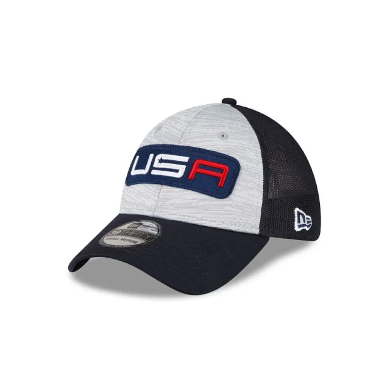 2023 Ryder Cup Team USA Gray 39THIRTY Stretch Fit Hat sold by New Era