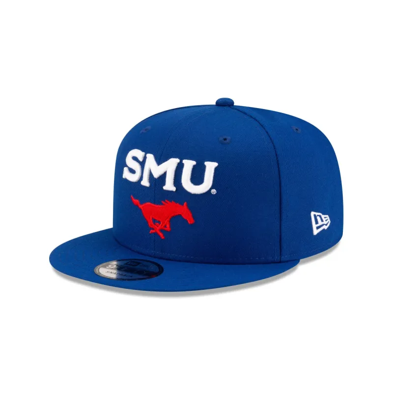 Southern Methodist Mustangs 9FIFTY Snapback Hat made by New Era