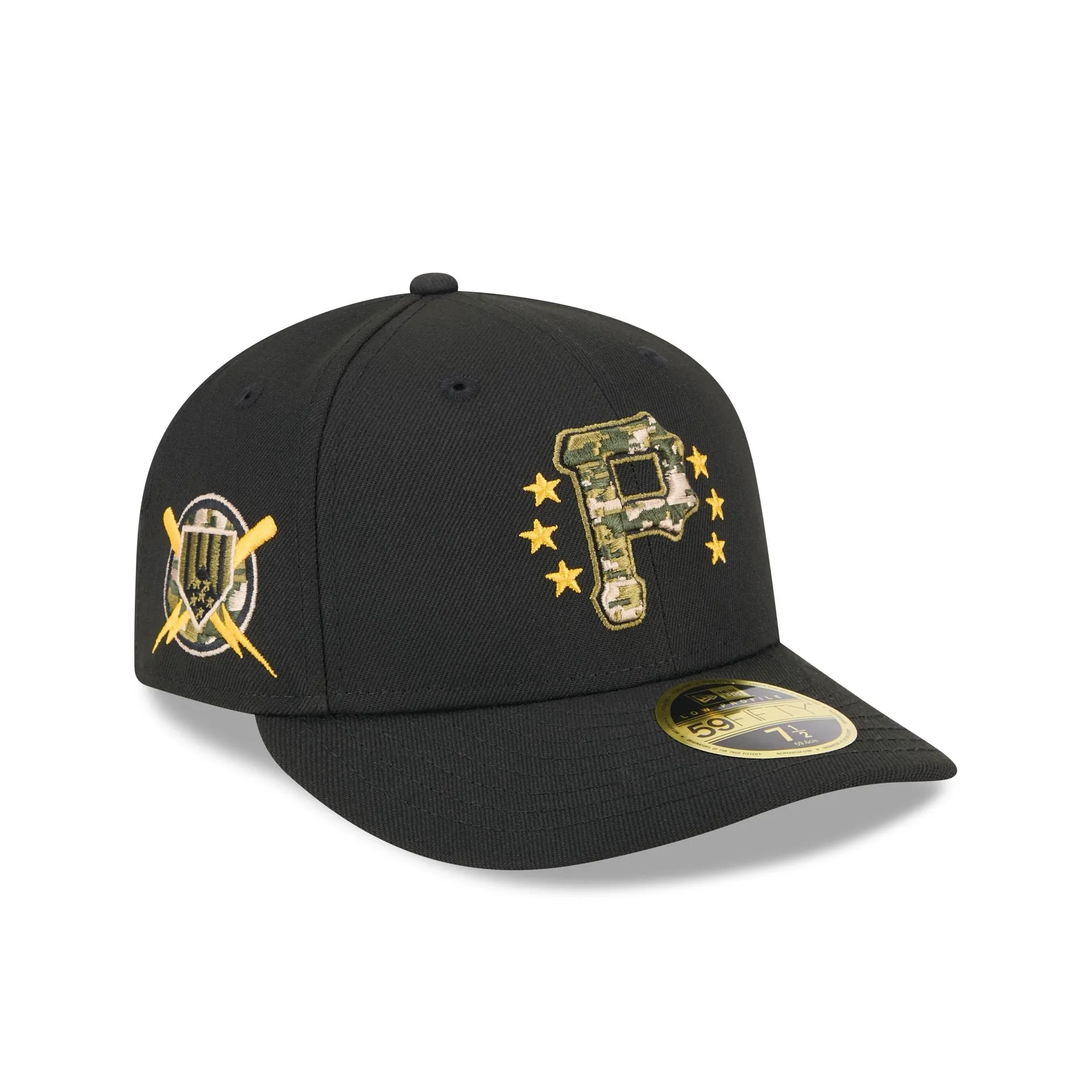 Pittsburgh Pirates Armed Forces Day 2024 Low Profile 59FIFTY Fitted Hat sold by New Era