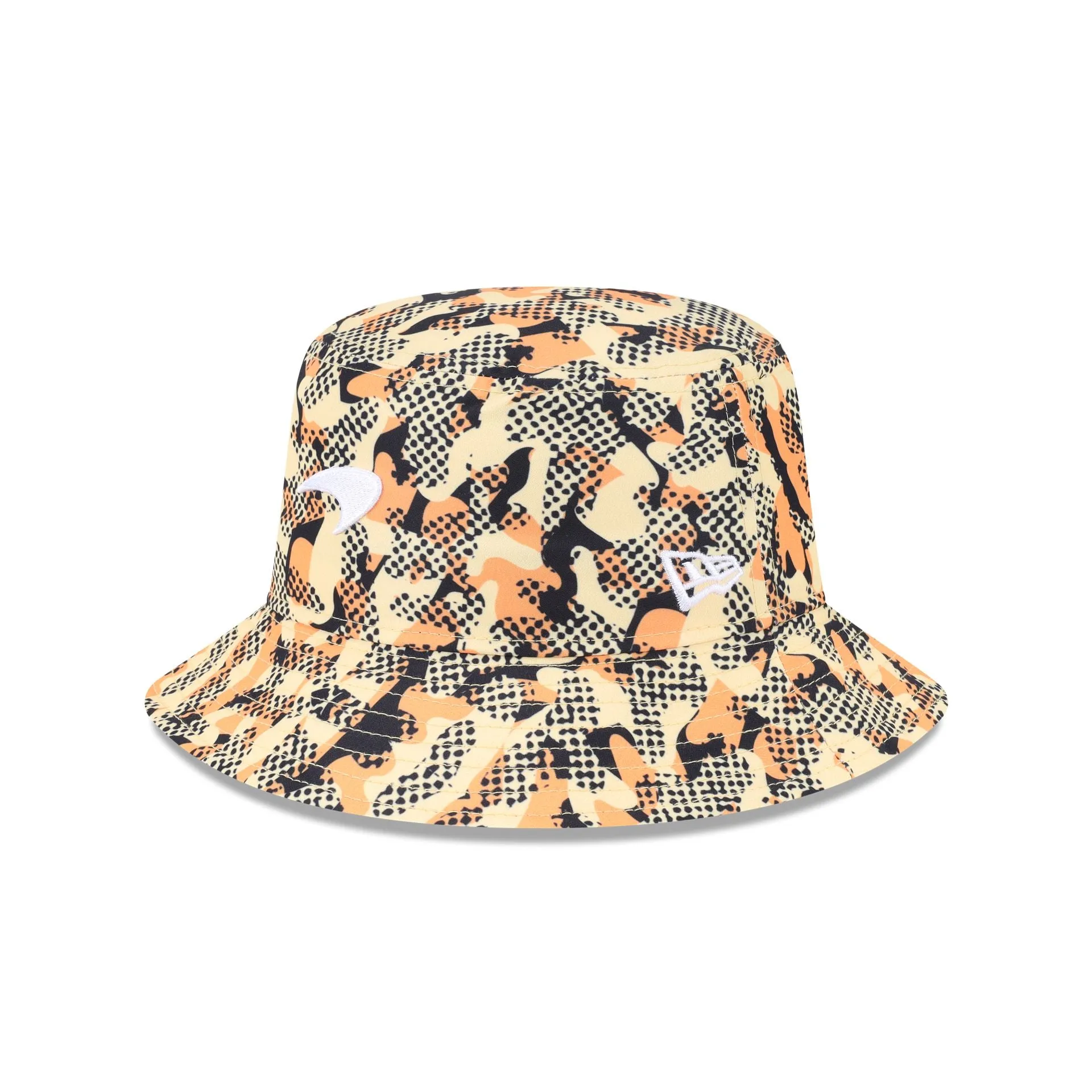 McLaren Formula 1 Team Yellow Camo Bucket Hat sold by New Era