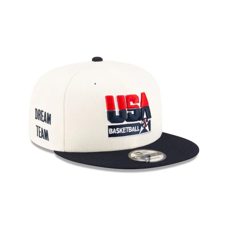 Dream Team Chrome White 9FIFTY Snapback Hat sold by New Era