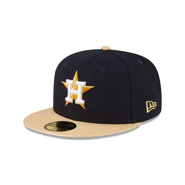 Houston Astros Gold 59FIFTY Fitted Hat sold by New Era product image thumbnail 3