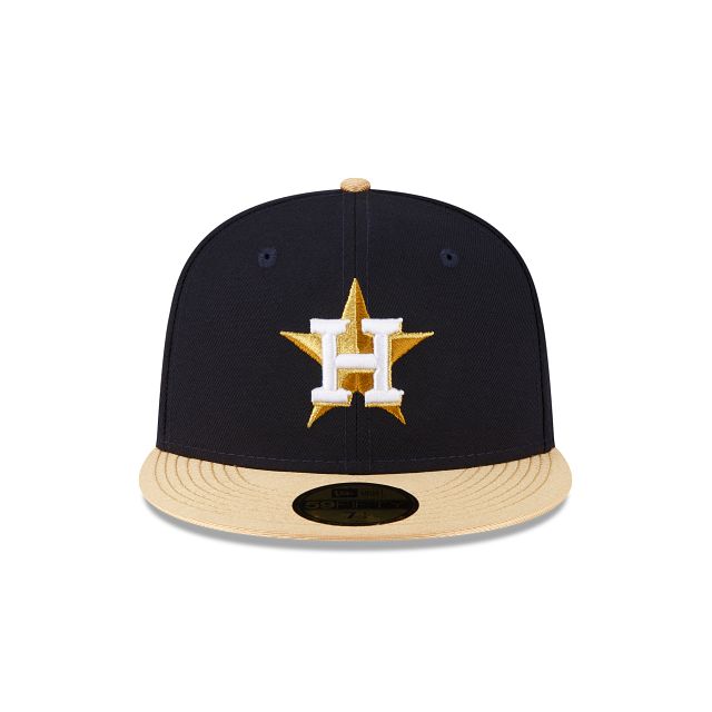 Houston Astros Gold 59FIFTY Fitted Hat sold by New Era product image thumbnail 2