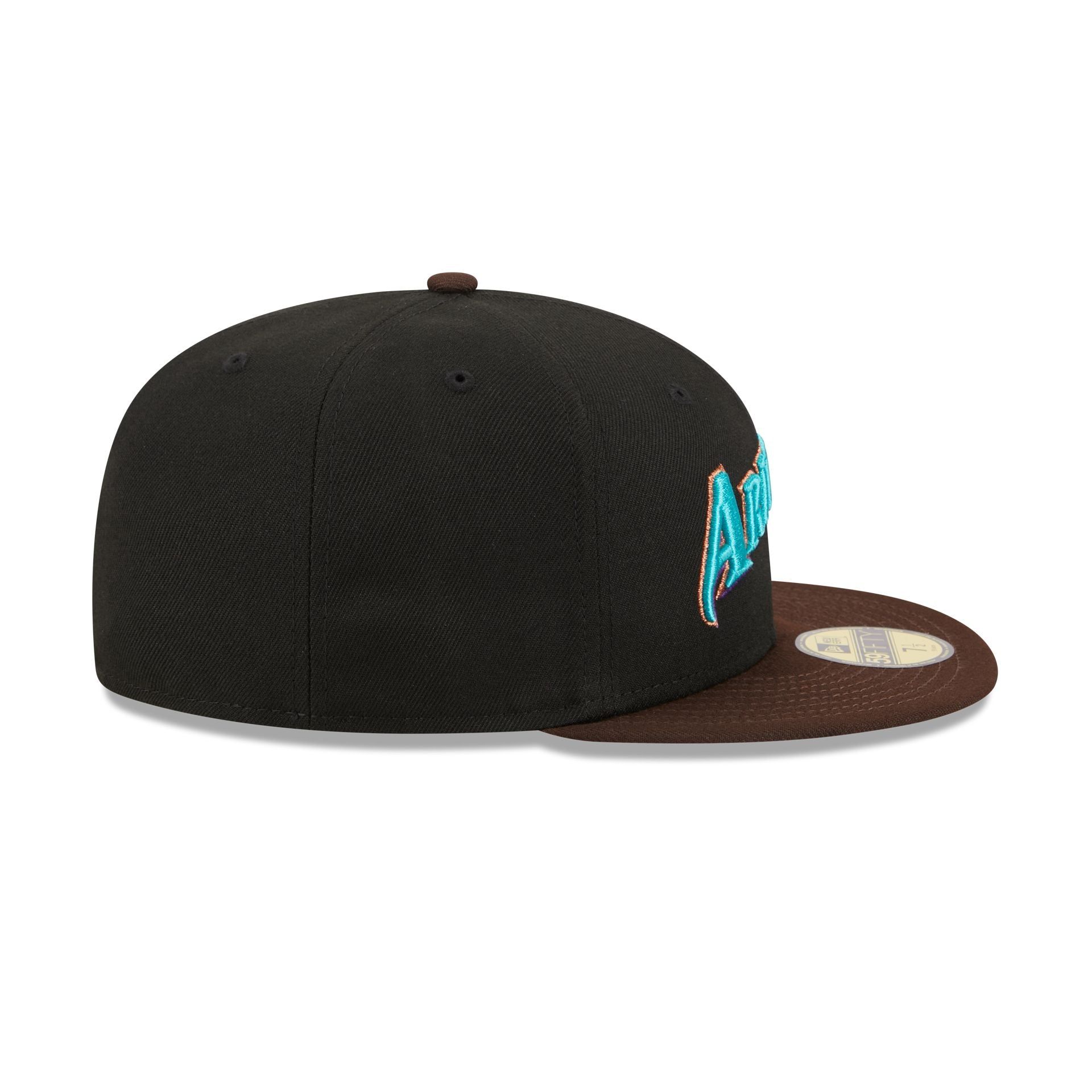 Arizona Diamondbacks Chocolate Visor 59FIFTY Fitted Hat sold by New Era product image thumbnail 5
