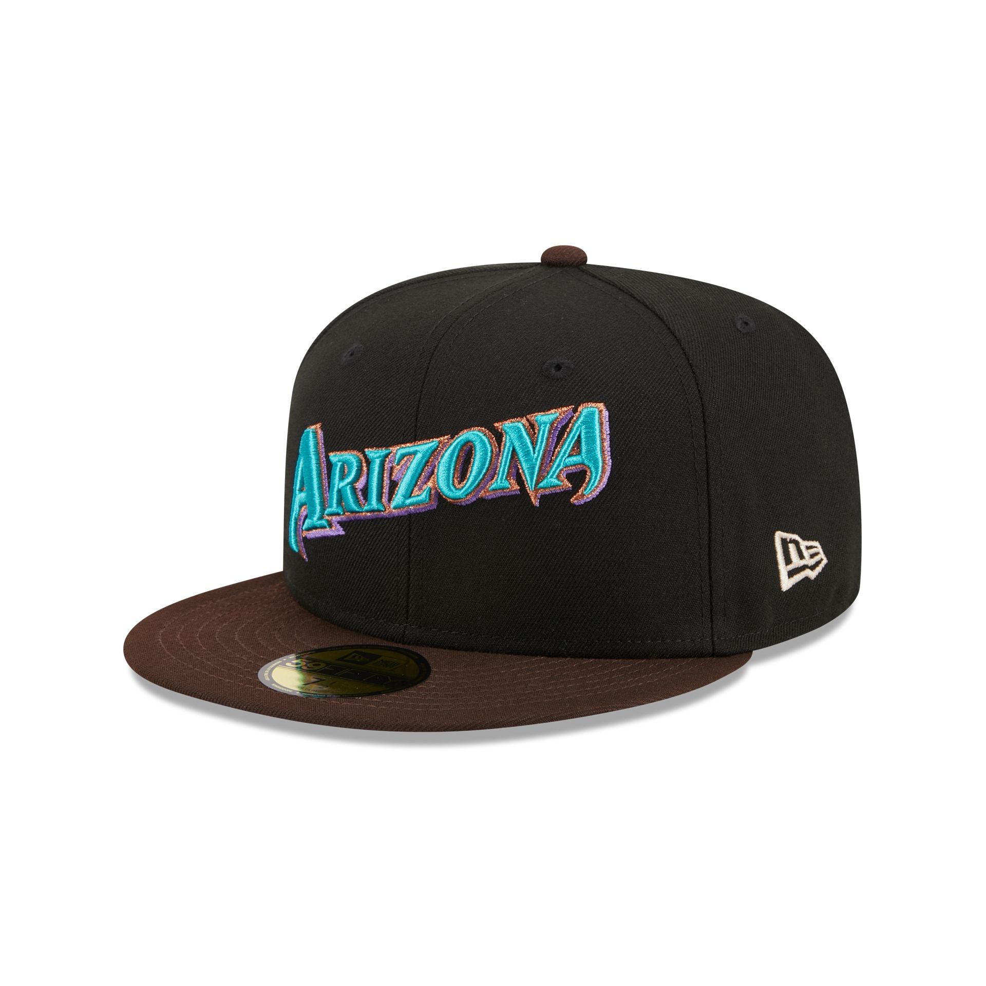 Arizona Diamondbacks Chocolate Visor 59FIFTY Fitted Hat sold by New Era