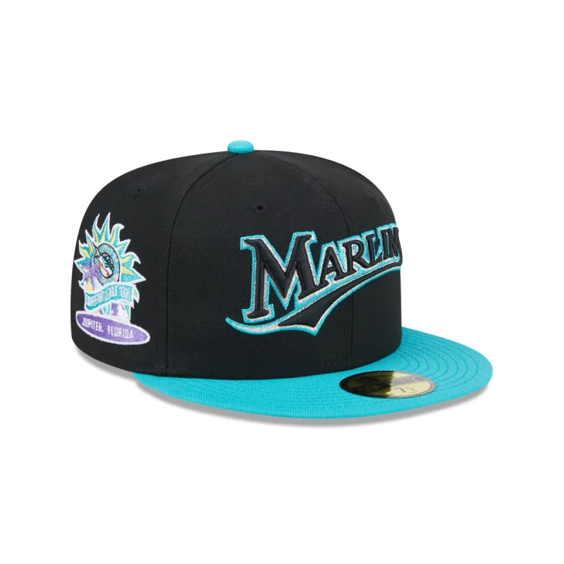 Miami Marlins Retro Spring Training 59FIFTY Fitted Hat sold by New Era