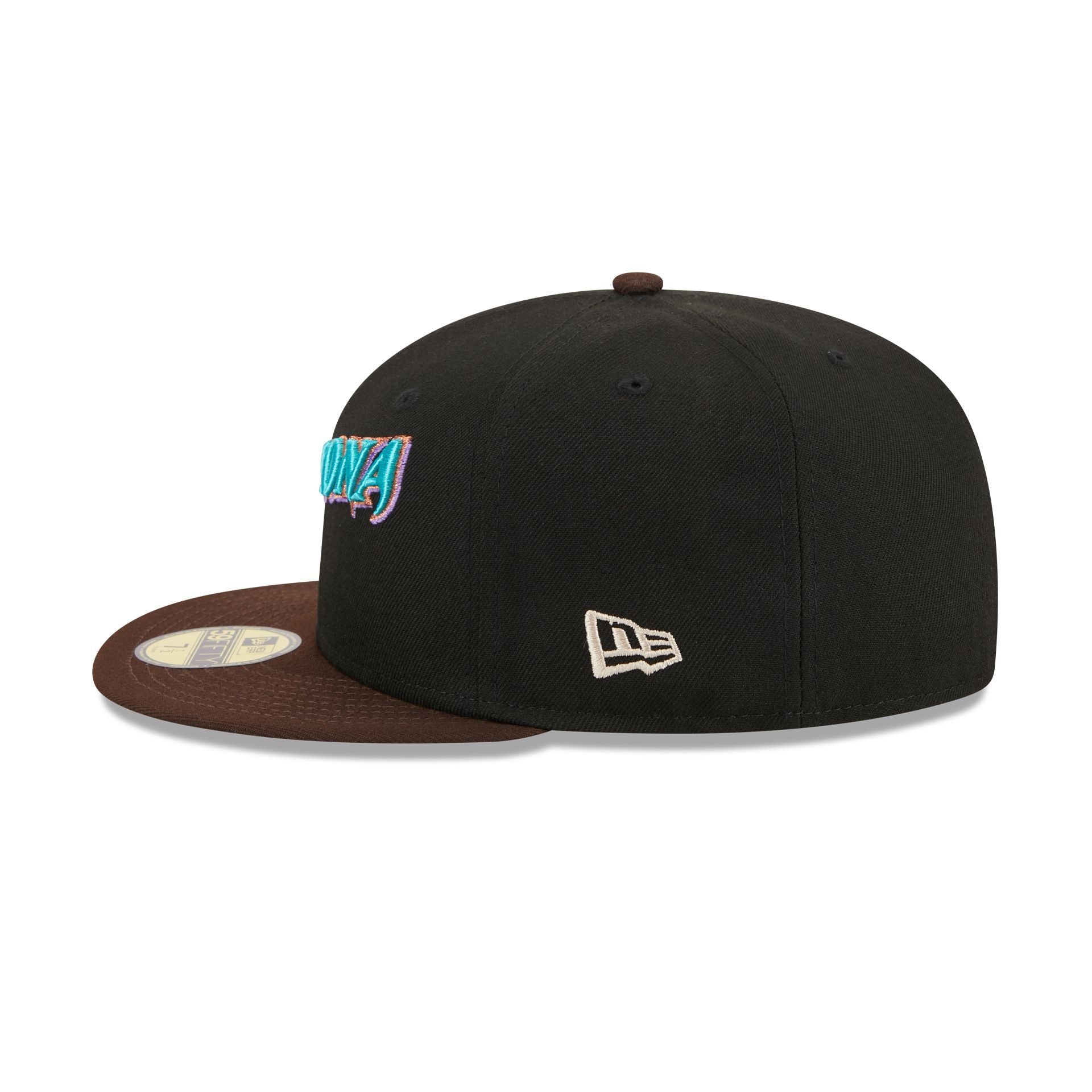 Arizona Diamondbacks Chocolate Visor 59FIFTY Fitted Hat sold by New Era product image thumbnail 4