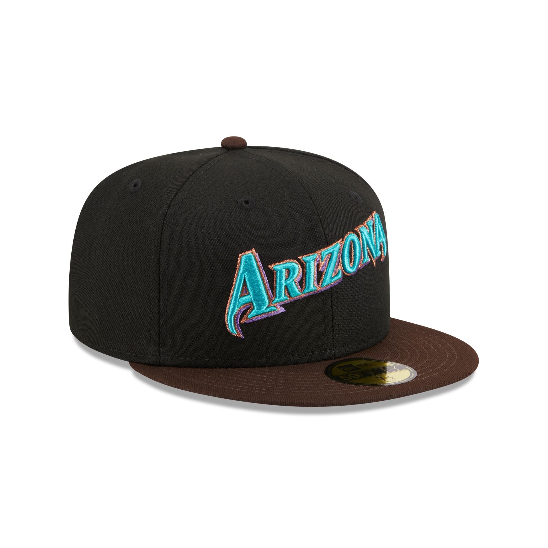 Arizona Diamondbacks Chocolate Visor 59FIFTY Fitted Hat sold by New Era product image thumbnail 3
