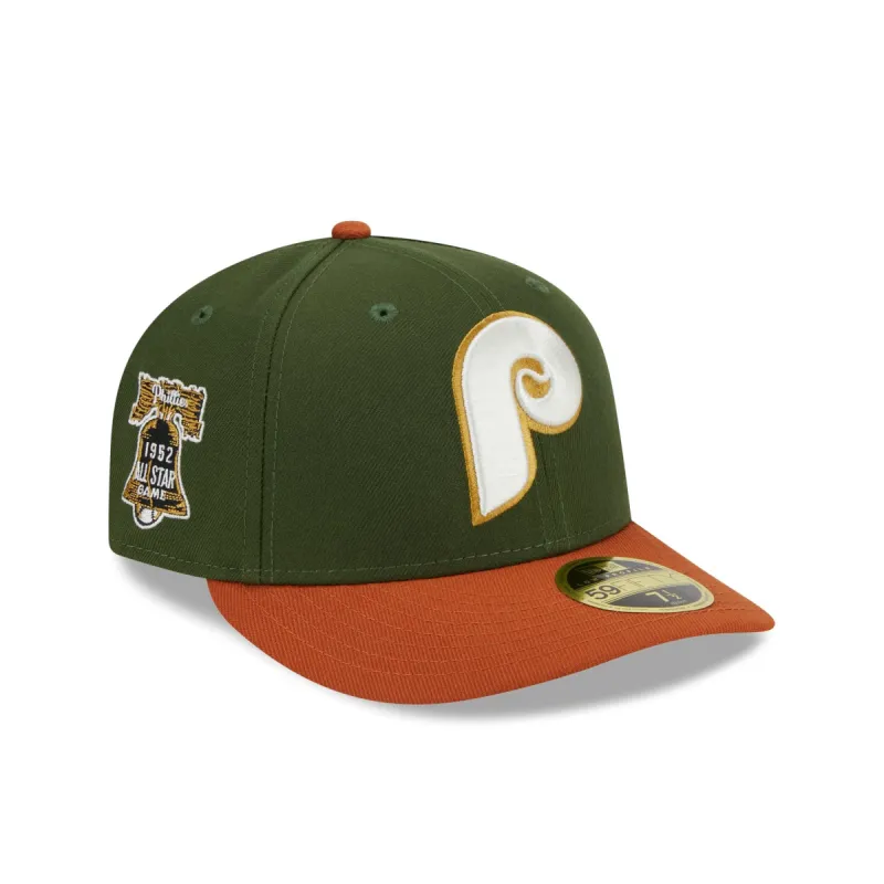 Philadelphia Phillies Scarlet Low Profile 59FIFTY Fitted Hat sold by New Era