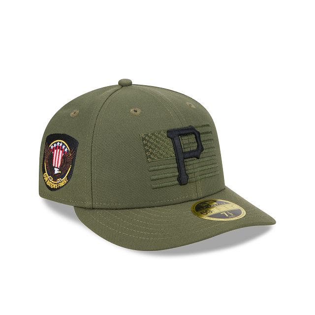 Pittsburgh Pirates Armed Forces Day 2023 Low Profile 59FIFTY Fitted Hat sold by New Era