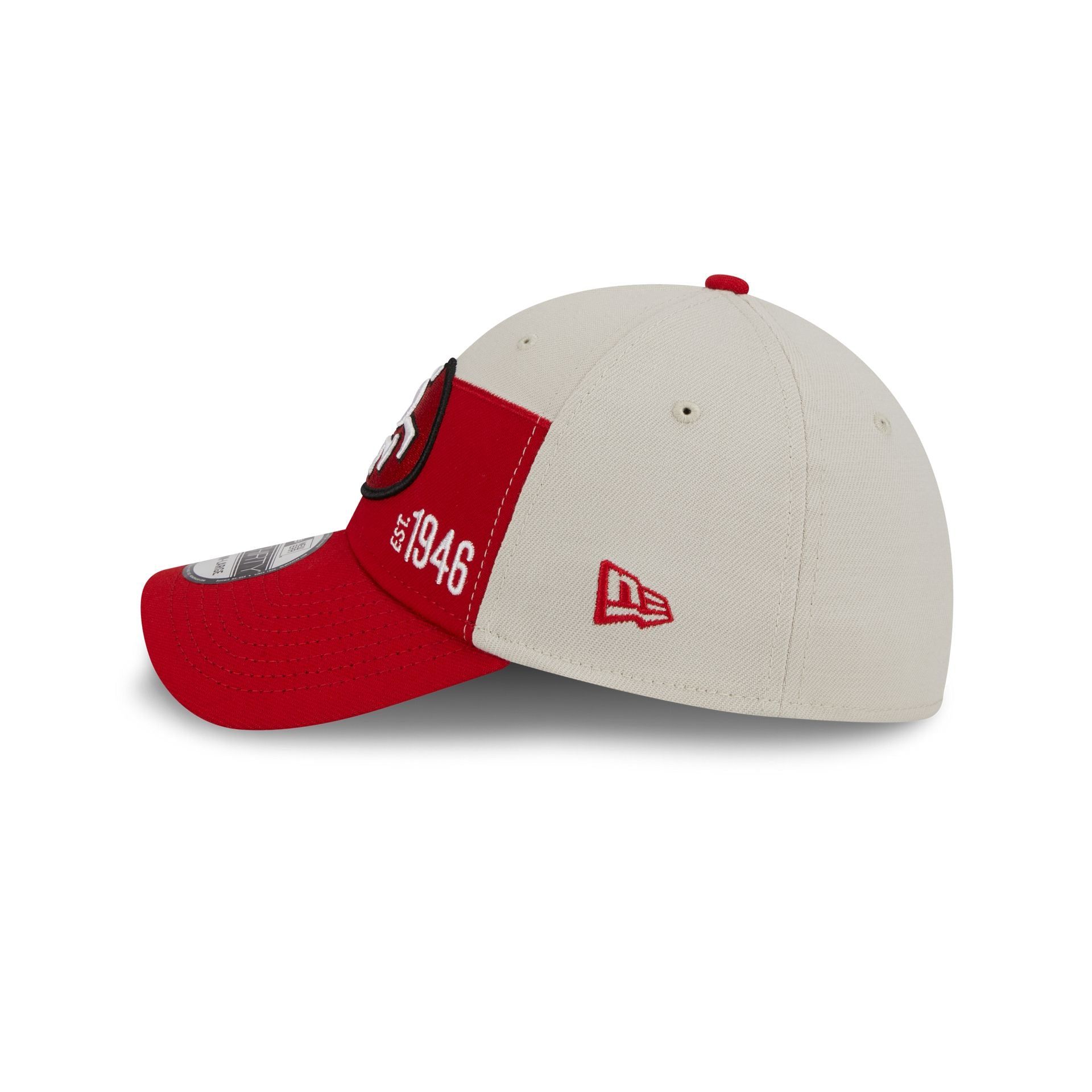 San Francisco 49ers 2023 Sideline Historic 39THIRTY Stretch Fit Hat sold by New Era product image thumbnail 4