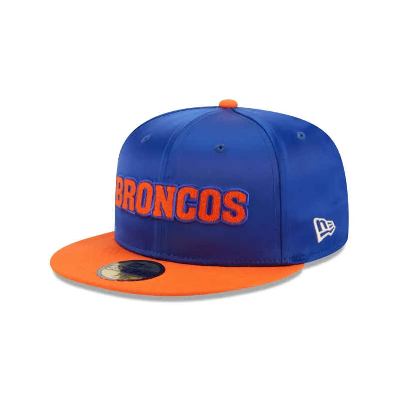 Denver Broncos Satin 59FIFTY Fitted Hat sold by New Era