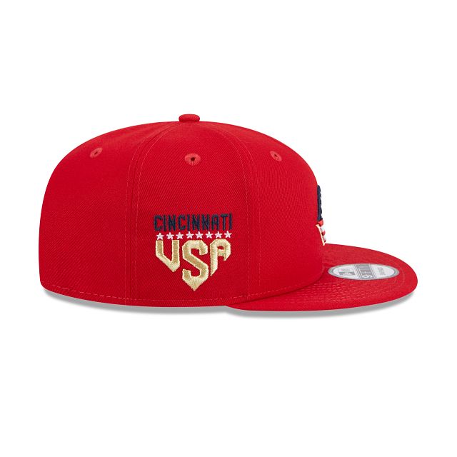Cincinnati Reds Independence Day 2023 9FIFTY Snapback Hat sold by New Era product image thumbnail 4