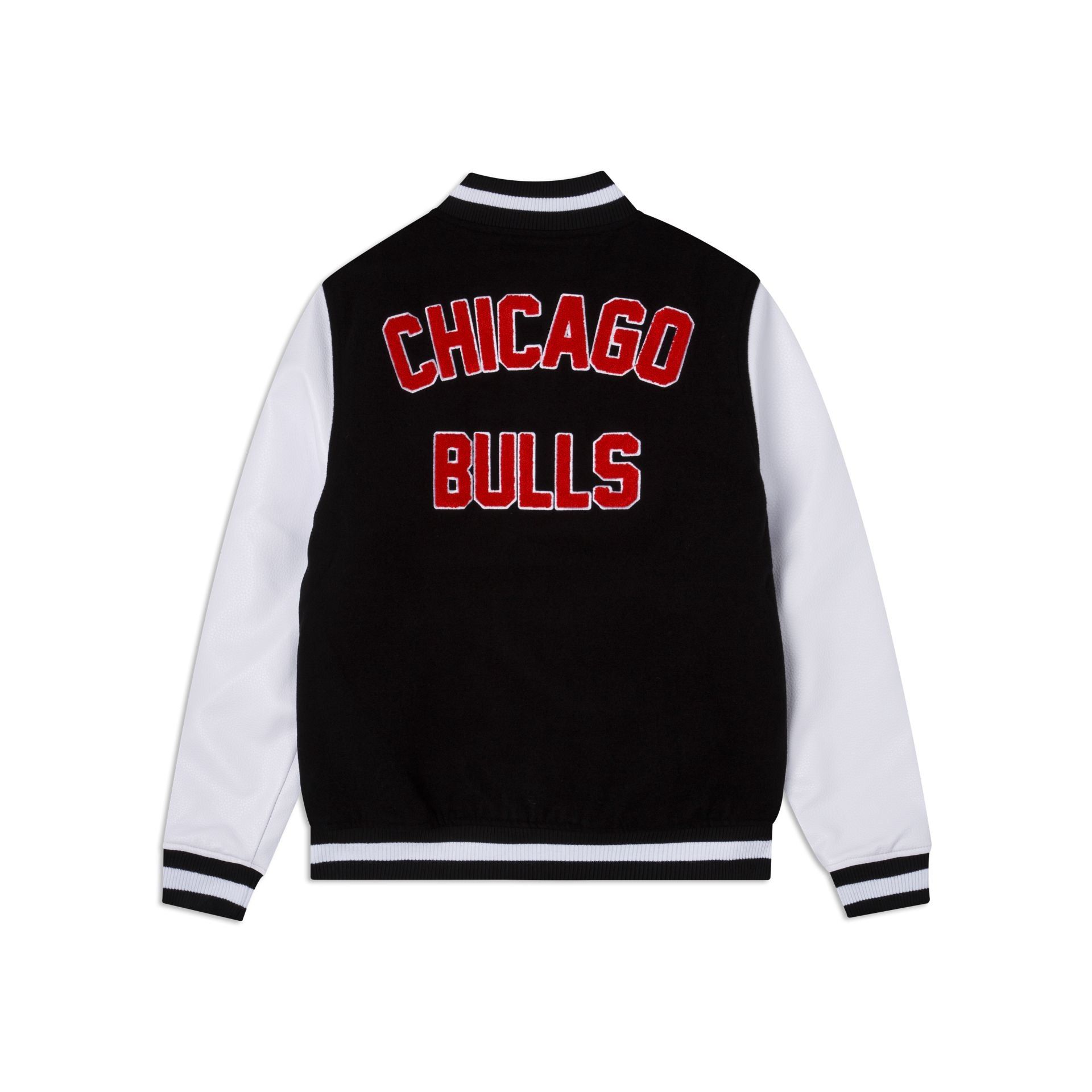 Chicago Bulls Black Varsity Jacket sold by New Era product image thumbnail 2