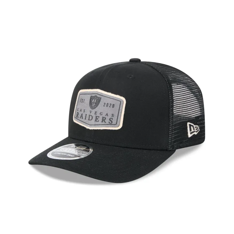Las Vegas Raiders Labeled 9SEVENTY Stretch-Snap Hat sold by New Era