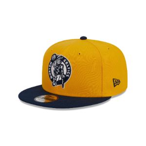 Boston Celtics Color Pack Gold 9FIFTY Snapback Hat sold by New Era