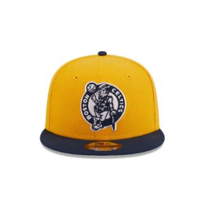 Boston Celtics Color Pack Gold 9FIFTY Snapback Hat sold by New Era