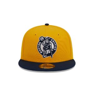 Boston Celtics Color Pack Gold 9FIFTY Snapback Hat sold by New Era