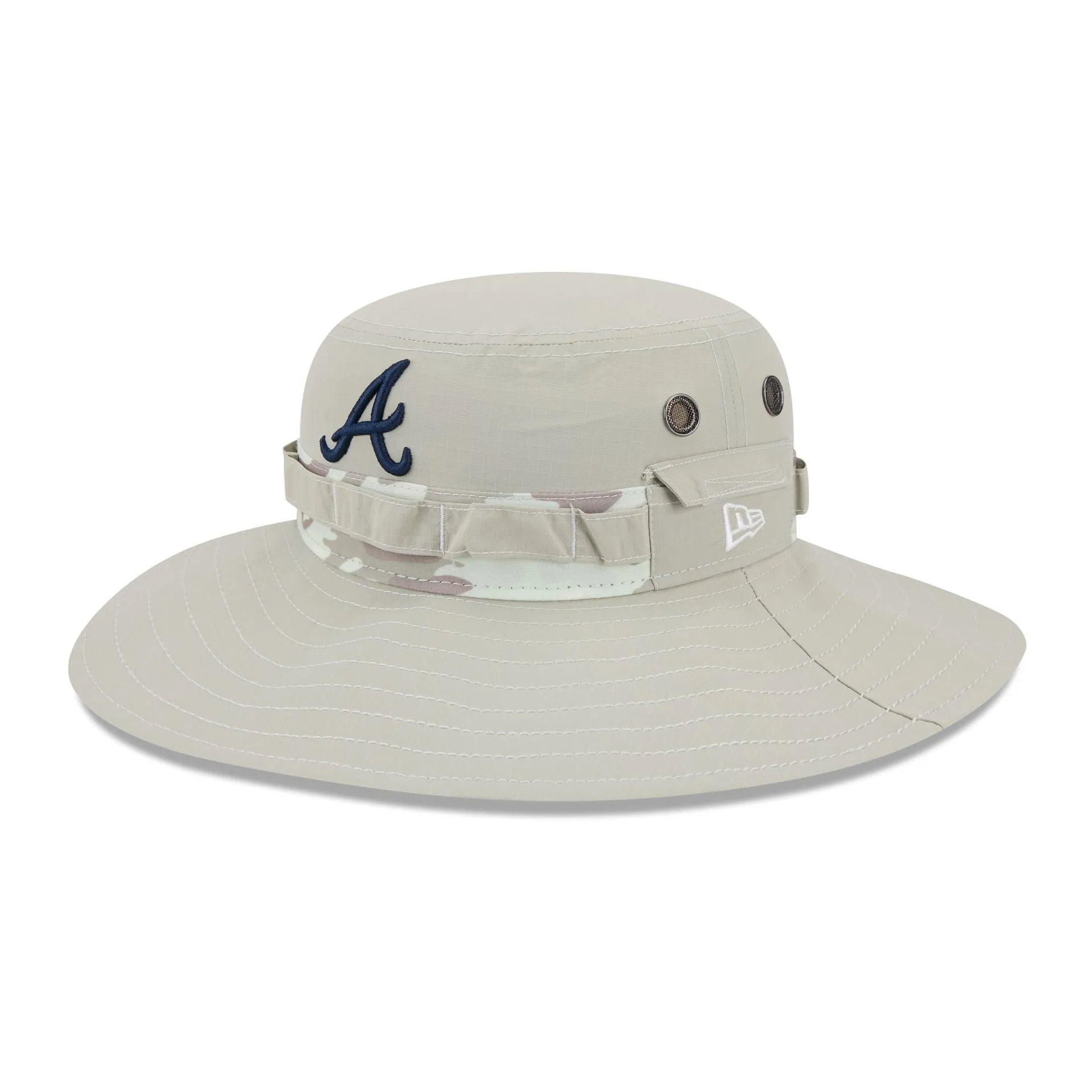 Atlanta Braves Fairway Adventure Bucket Hat sold by New Era