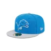 Detroit Lions Throwback Hidden 59FIFTY Fitted Hat sold by New Era