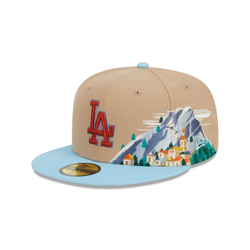 Los Angeles Dodgers Snowcapped 59FIFTY Fitted Hat sold by New Era