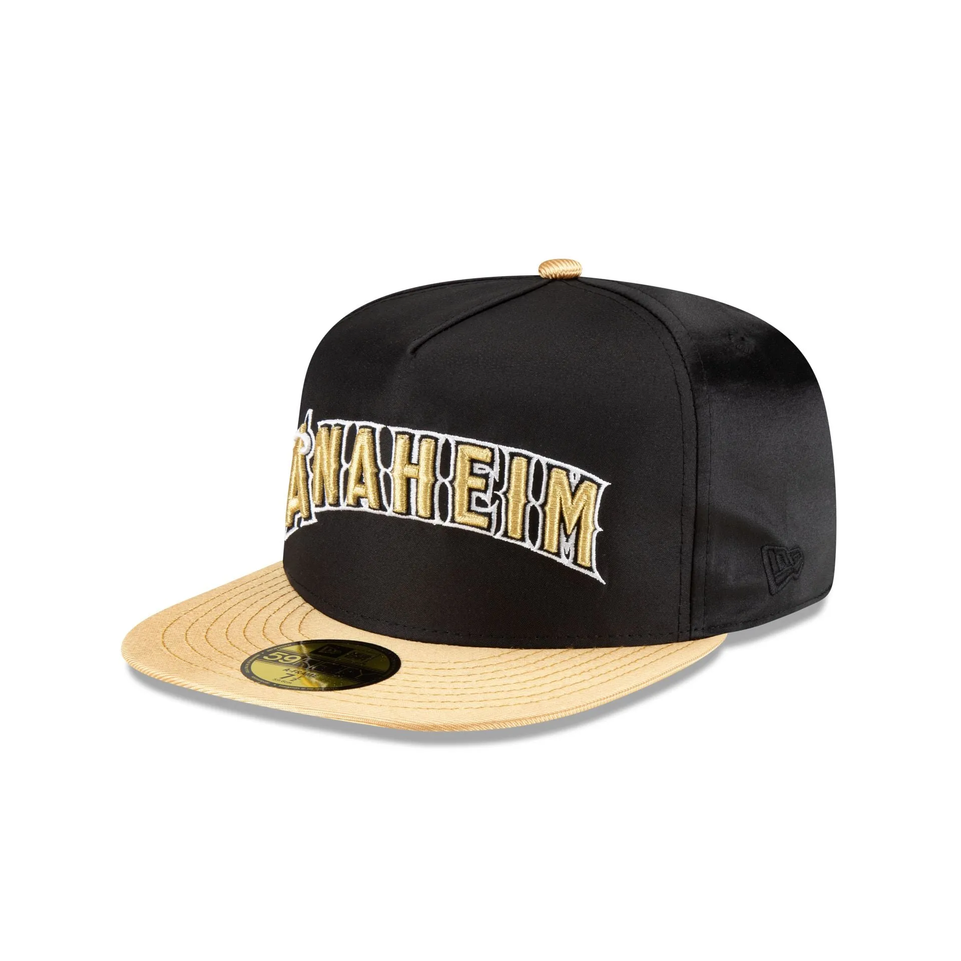 Los Angeles Angels Metallic Gold 59FIFTY A-Frame Fitted Hat sold by New Era product image thumbnail 3