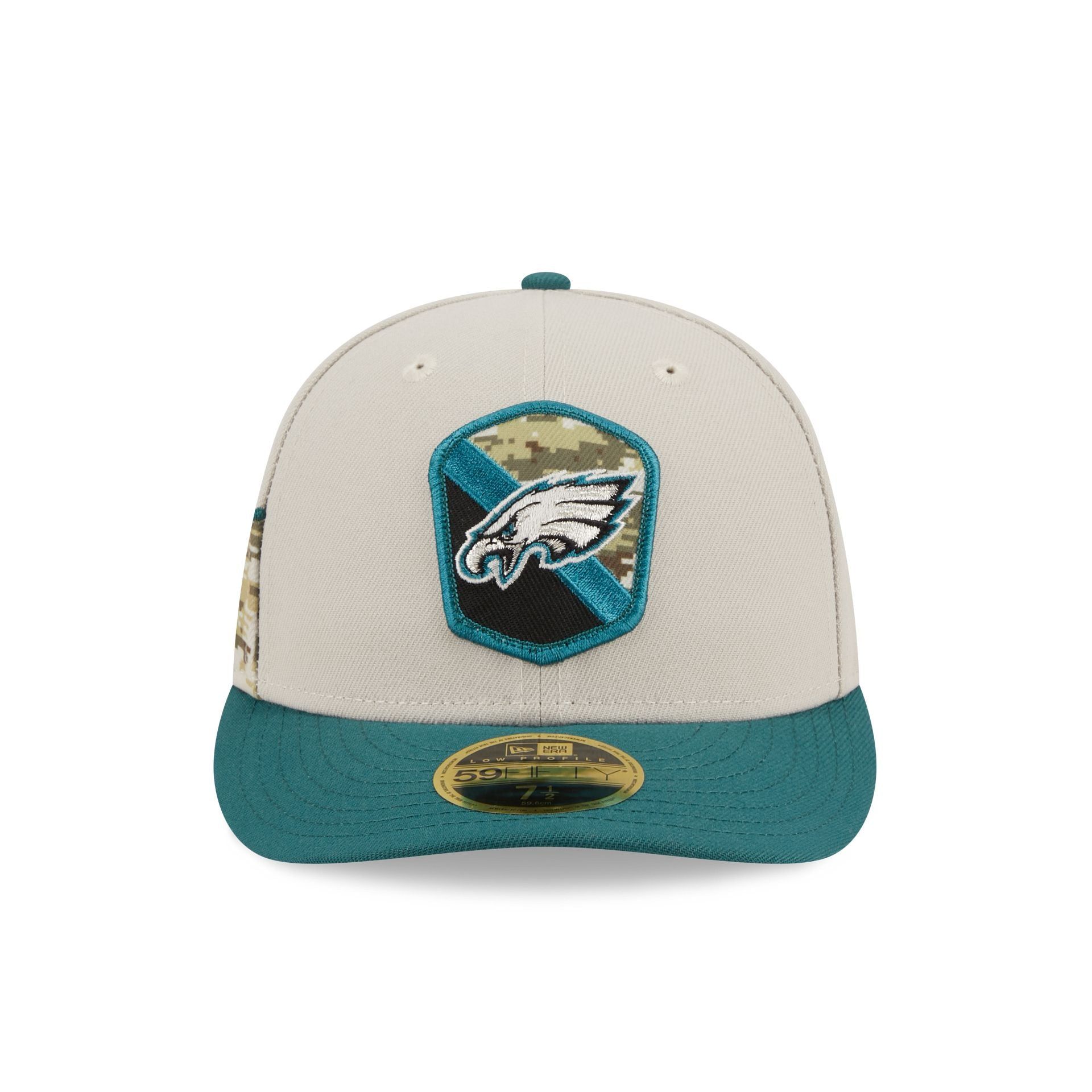 Philadelphia Eagles 2023 Salute to Service Low Profile 59FIFTY Fitted Hat sold by New Era product image thumbnail 2